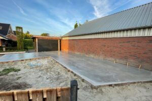 Betonvloer , Concrete Beton motief